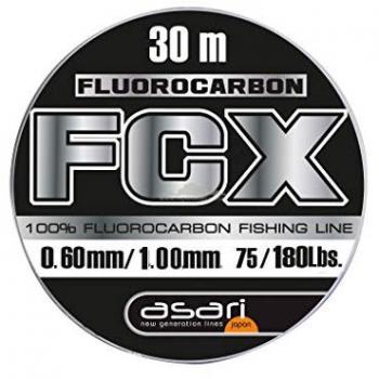 Hilo de Pesca Fluorocarbono 100% Asari Fxc 30M 1.00mm