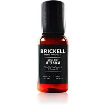 Brickell Men’s Products – Loción para Después de Afeitar Alivio Instantáneo para Hombres – Natural y Orgánica - 59 ml