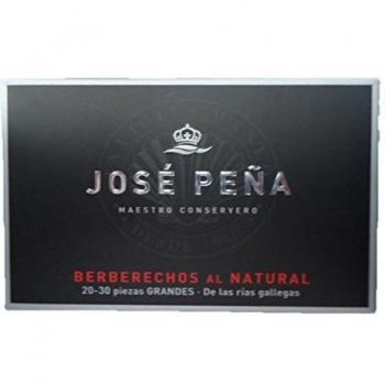 José Peña - Berberechos de las rías gallegas al natural 20/30 piezas