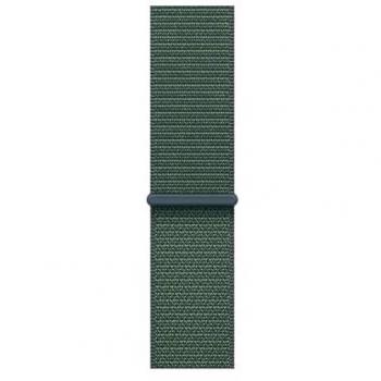 Correa Deportiva Apple Loop Verde Lago para Apple Watch 46mm - Nylon, Poliéster, Spandex