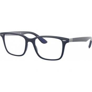 Ray-Ban RX7144 8087 Unisex Square Blue Light Block Eyeglasses