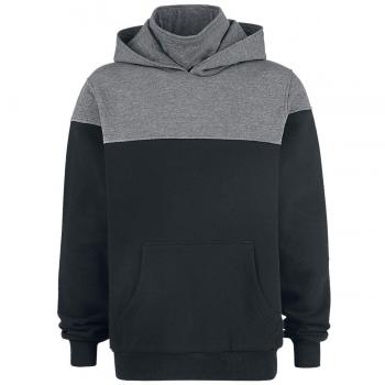 R.E.D. by EMP Heathen Sudadera con Capucha Negro/Gris L