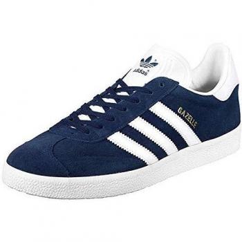Adidas Originals Men's Navy Blue Retro Suede Gazelle Trainers, UK Size 11