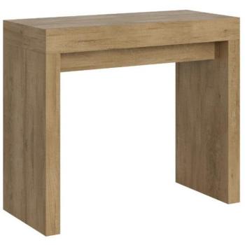 Consola Extensible Roxell 90x40/196 cm Roble Natural