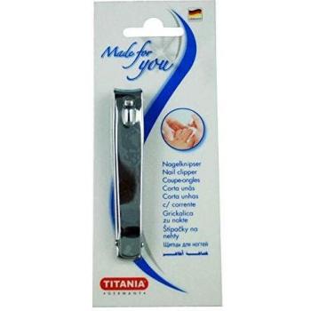 Corta Uñas Grande Cromado Titania 7,62 cm