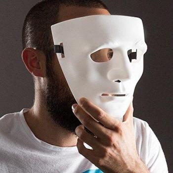 Out of the blue 63/2662 - Kunststoff-Maske, White Face