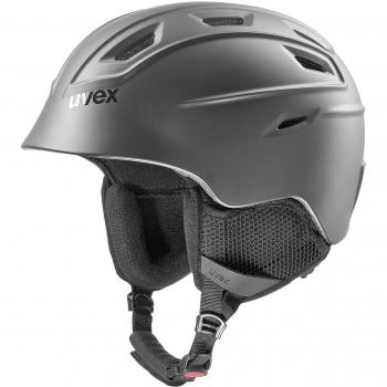 Casco UVEX Fierce Negro Mate 2021 - Ligero, Ajuste Personalizado, Interior Intercambiable, Talla 59-61 cm