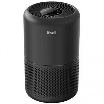 Levoit Purificador de aire H13 HEPA filtro de aire para personas alérgicas, purificador de aire contra el 99,97% del humo del polvo de polen, potencia nominal: 33 W, humedad < 85% RH, negro