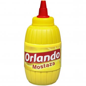 ORLANDO Salsa Mostaza Barrilito 290g sin Gluten