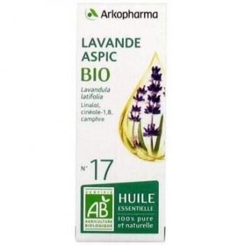 Aceite Esencial de Lavanda Aspic Bio 100% Puro - 10 ml