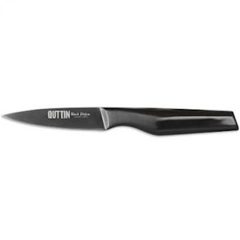 Cuchillo Pelador Quttin Black Edition 10,5 cm - Acero Inoxidable, Diseño Ergonómico y Preciso