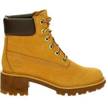 Timberland Kinsley 6-Inch Lace-Up Waterproof Boot for Women - Yellow, Size: 7 US