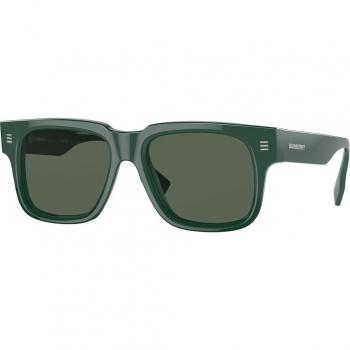 Burberry Be4394 Hayden Sunglasses for Men, Square Shape, Green, Size: 54 MM