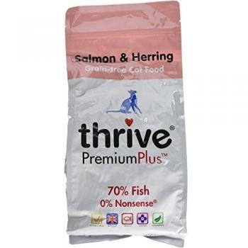 Thrive PremiumPlus Salmon & Herring Cat Food - Economy Pack: 2 x 1.5 kg