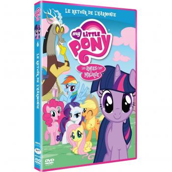 My Little Pony : Les amies c'est magique ! - Saison 2, Vol. 6 : Le retour de l'harmonie [Francia] [DVD]