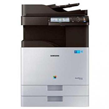 HP Impresora láser multifunción MultiXpress serie SL-X3220NR Color de Samsung, Laser, Impresión a color, 1200 x 1200 DPI, 1240 hojas, A3, Negro, Blanco