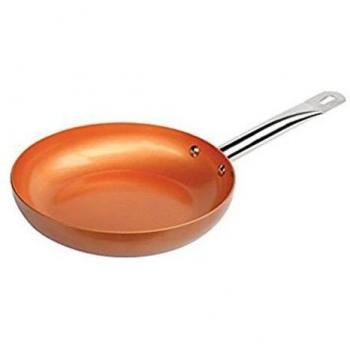 TH-CFP26 SARTEN DE Cobre 26CM 5 EN 1 SALTEA CUECE HIERVE Frio Y HORNEA Antiadherente