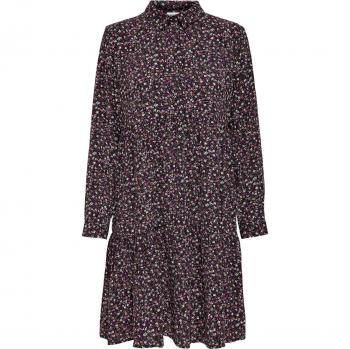 Vestido Corto de Manga Larga AOP para Mujer JDY Piper