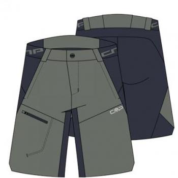 Bermuda Técnica CMP para Hombre en color Salvia