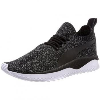 Puma Unisex Adults' Tsugi Apex Evoknit Low-Top Sneakers, Black-Aquifer White, 9 UK