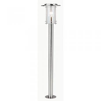 Lámpara de Pie Exterior York de Acero Inoxidable E27 IP44 1x60W