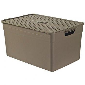 Curver M273909 - Caja pixxel 30 litros mocca