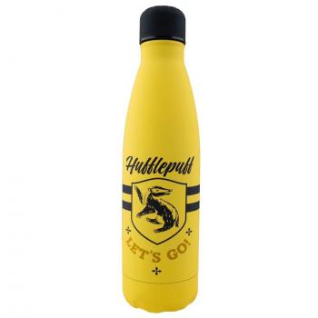 Botella de agua aislada de acero inoxidable de 500 ml Hufflepuff Vamos