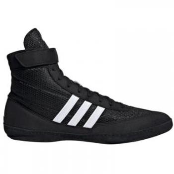 Adidas Combat Speed 4 Synthetic Textile Wrestling Shoes Black