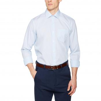 Pierre Cardin Hemd Cannes Streifen, Camisa para Hombre, Blau