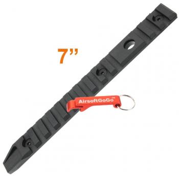 Army Force CNC Aluminium 7 Keymod Rail para Airsoft RIS Guardamanos Rail System