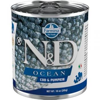 Farmina N&D Ocean Lata de Bacalao y Calabaza para Cachorros 6 x 285 g