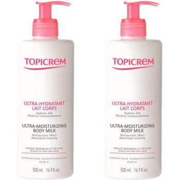 Topicrem Pack Duo Leche Corporal Ultrahidratante 2x500 ml