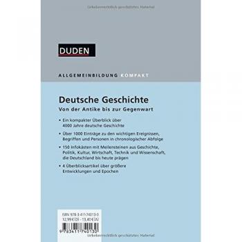 Duden General Education German History: People, Events, Eras