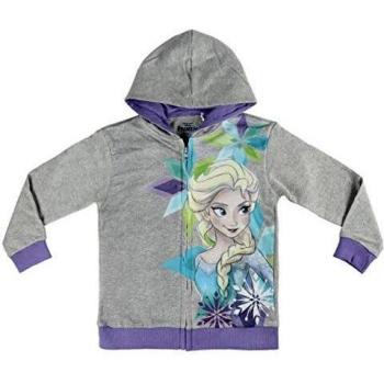 Disney Frozen S0715784 Hooded Sweatshirt, Gris, 6 Años Unisex-Child