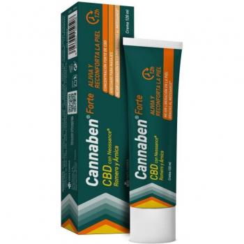 Cannaben Forte Crema 120 ml - Faes Farma, tubo de 120 ml, crema para el alivio de molestias musculares y articulares