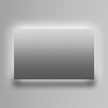 Espejo de baño rectangular Ledimex Suecia con retroiluminación LED luz fría 90x80