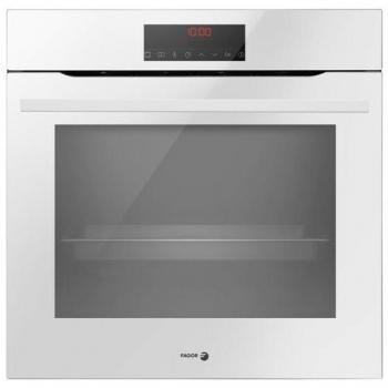 Horno Multifunción Fagor 8H-195TCB con Limpieza a Vapor, Eficiencia A, Cristal Blanco