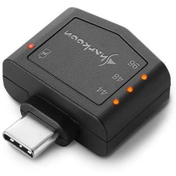 Sharkoon Mobile DAC PD - Tarjeta de Sonido Externa USB Tipo C con función de Carga