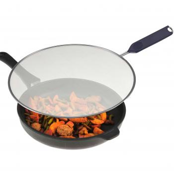 Westmark Protector contra salpicaduras, Diámetro 29 cm, Acero inoxidable, Plástico, Traditionell, Plateado, 12862270