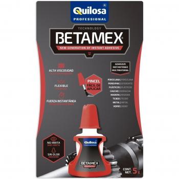 Quilosa T004309 Adhesivo instantáneo Betamex, 5 gr
