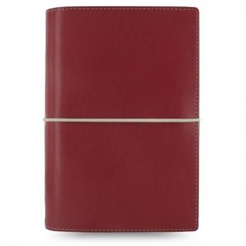Filofax Domino Personal Organizer - Red with 2025 Diary