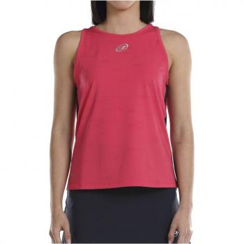 Camiseta de Tirantes Bullpadel Unase para mujer en color rojo