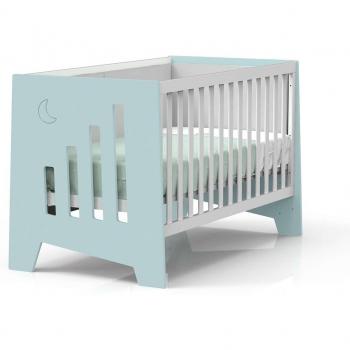 Cuna convertible Escritorio Alondra Omni XL Verde Mint 2 en 1 (70 x 140 cm)