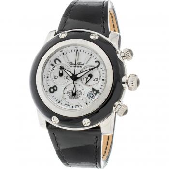 Reloj Glam Rock GR10101BL Mujer Analógico Cuarzo Ronda Swiss Made con Correa de Cuero 46mm