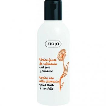 Ziaja Caléndula Tónico Limpiador Facial para Piel Seca y Sensible 200ml