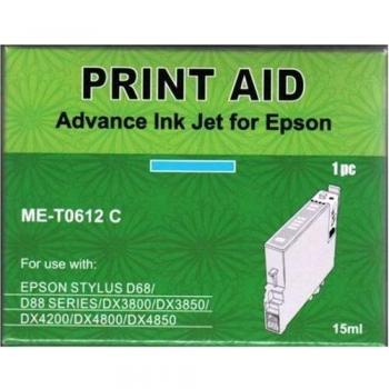 CARTUCHO EPSON DX3800DX4800 CYAN COMPATIBLET061240