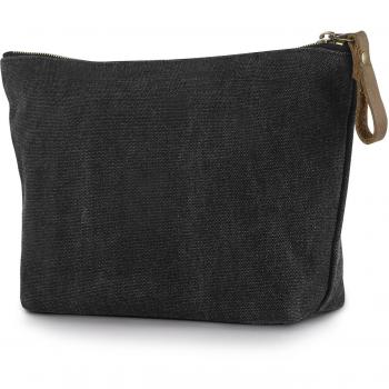 Smriti Bolsa de lona Organizador Neceser con cremallera – gris oscuro