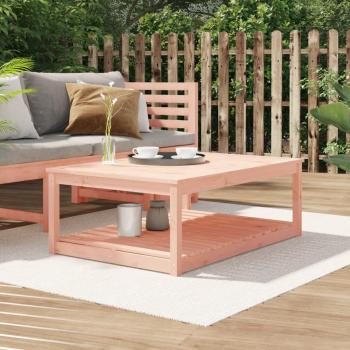 Mesa de jardín 121x82,5x45 cm en madera maciza Douglas Marrón