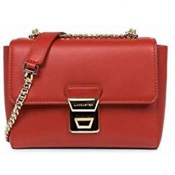 Lancaster Parisienne Gena Bolso de hombro rojo