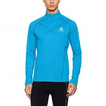 Odlo - Virgo Midlayer 1/2 Zip, color blue jewel, talla XXL